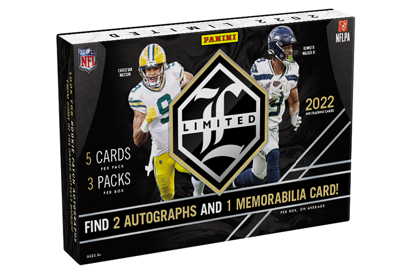 2022 Panini Limited NFL Trading Card Hobby Box