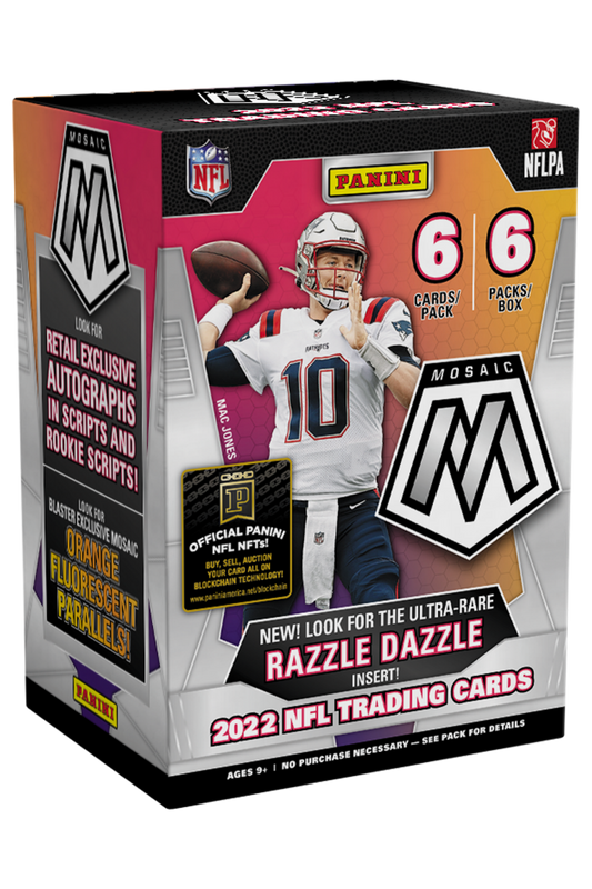 2022 Panini Mosaic NFL Trading Cards Blaster Box