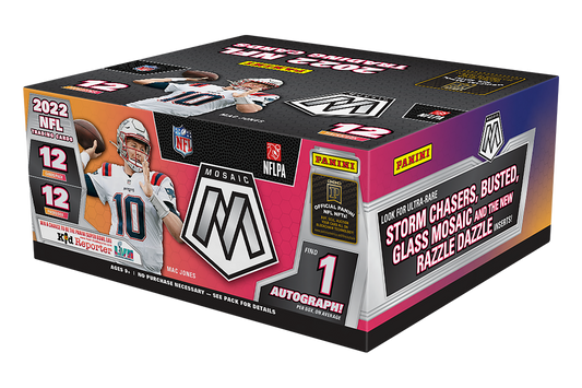 2022 Panini Mosaic NFL Trading Cards No Huddle Box