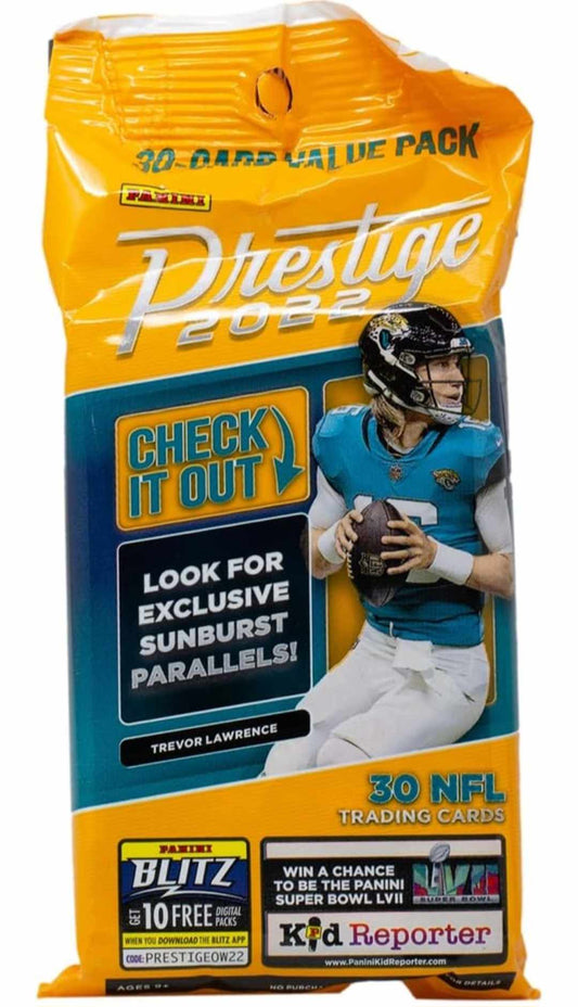 2022 NFL Prestige Panini Value Pack