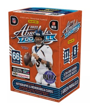 2022 Absolute Football Trading Cards Blaster Box