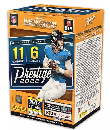 2022 Prestige NFL Trading Cards Blaster Box