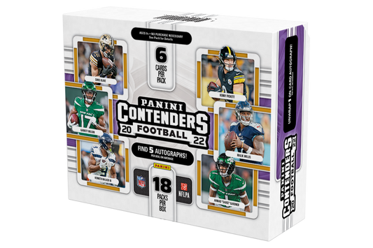 2022 Panini Contenders NFL Trading Card Hobby Box